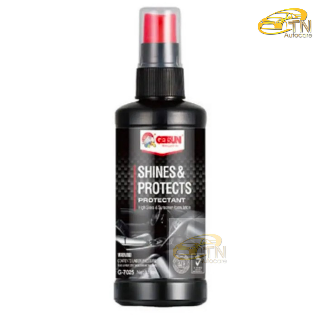 GETSUN Shines and Protects Protectant น้ำยาเคลือบเงา คอนโซล และบอดี้ภายในรถยนต์ ขนาด 118 ml.