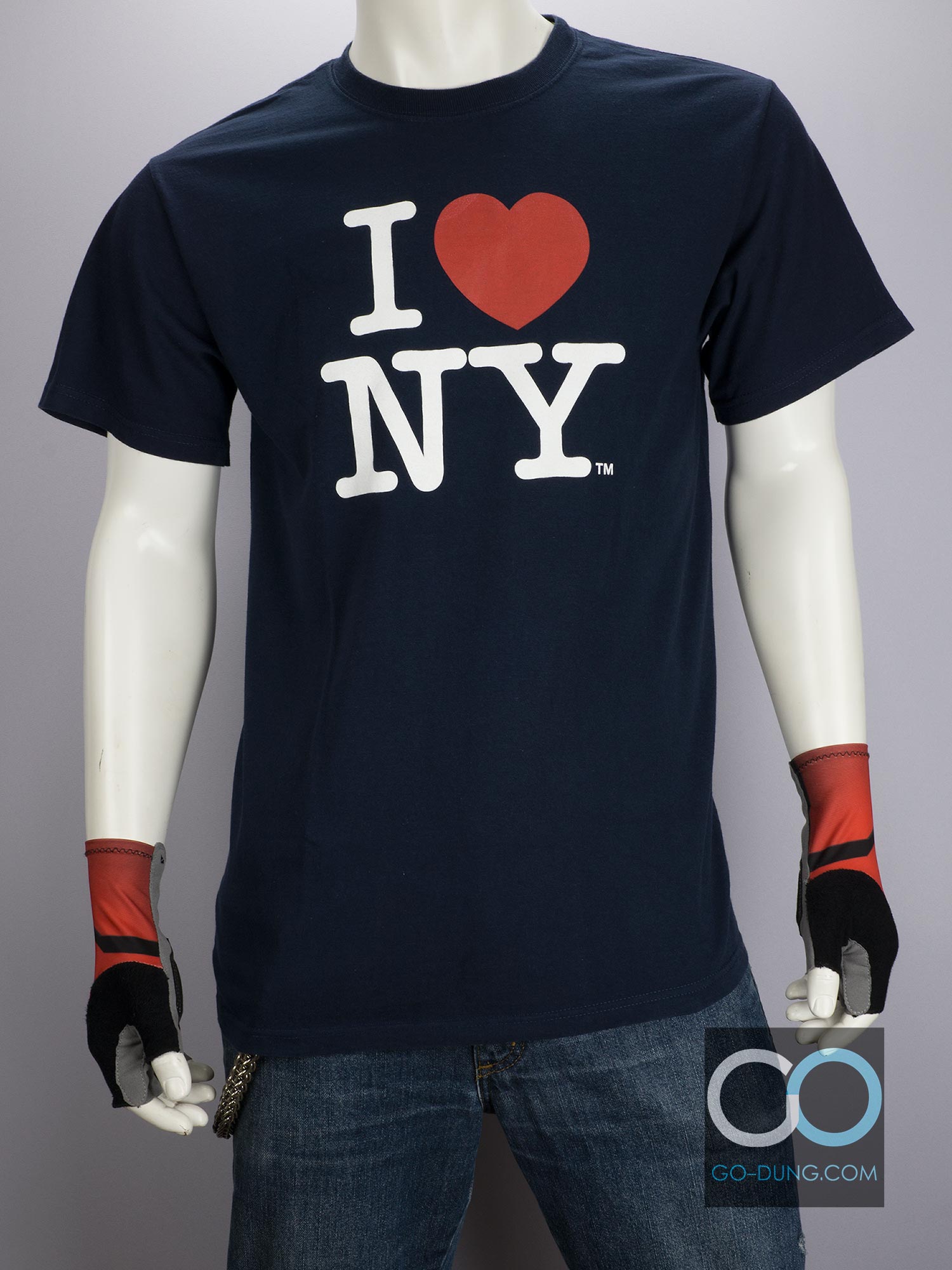 เสื้อยืดมือสอง I LOVE NEW YORK : OFFICIAL LICENSED PRODUCT แท้ๆ ผ้า 100 คอตตอน