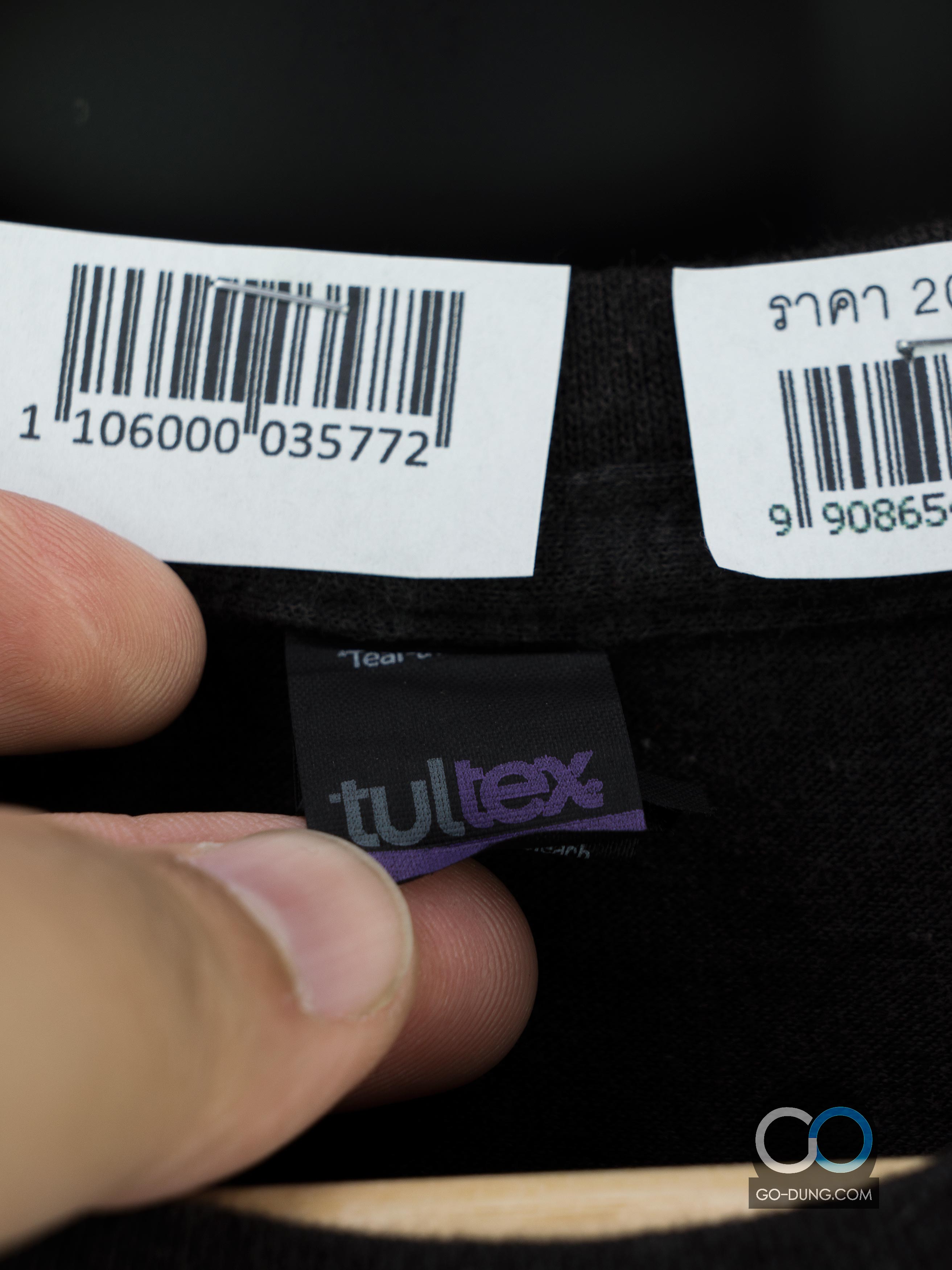 เสื้อยืดมือสอง TULTEX : TEACH HEALTHIER POWERED BY IT'S TIME TEXAS ผ้าบาง ผ้าผสม 35/65