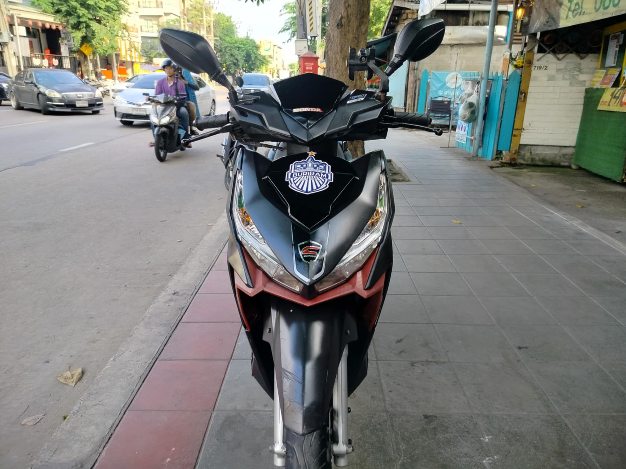 ปิดการขายครับผม click 125 led สีดำ ล้อแม็กตัวท็อป