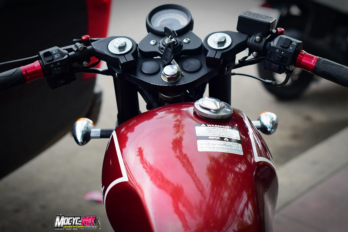 (( ขายแล้วครับ )) legend 200 สีแดง แต่งสวยตามรูป