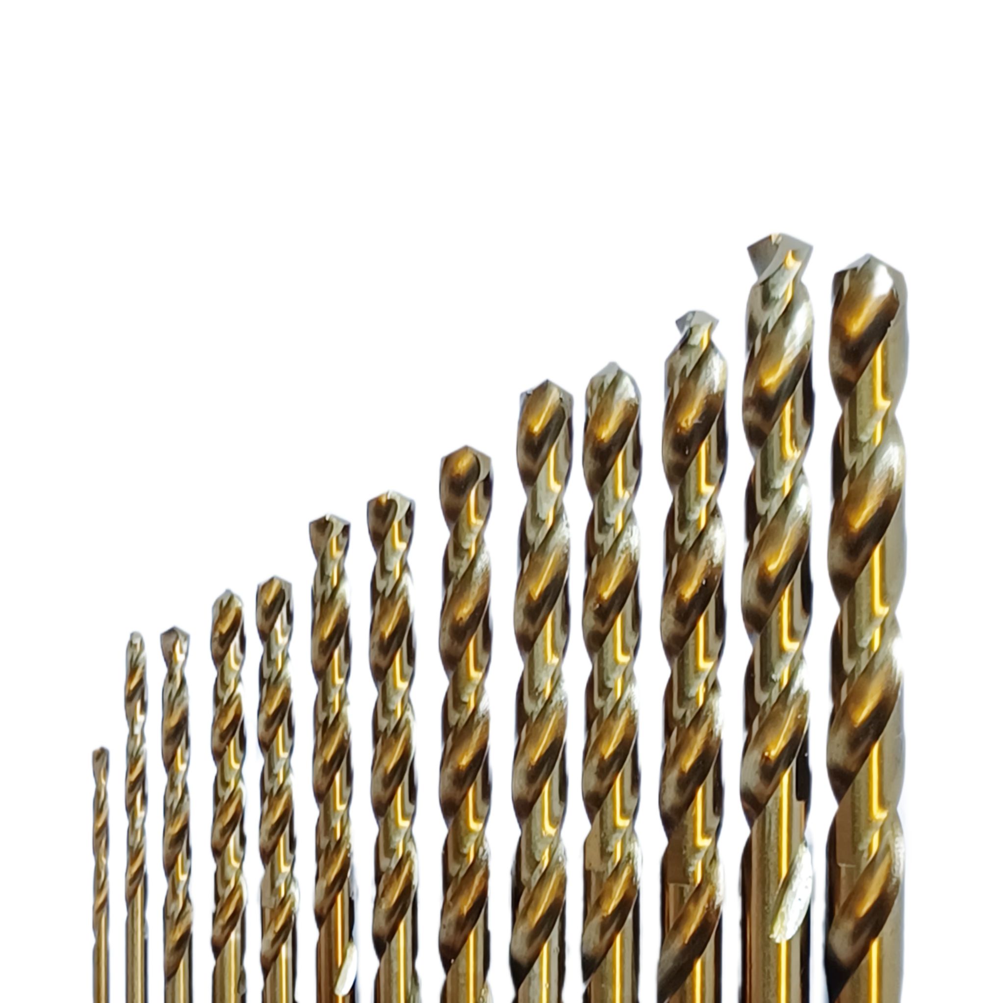 [PPO] ชุดดอกสว่านโคบอลต์ HSS Co5 M35 จำนวน 13 ดอก ขนาด 1.5-6.5 mm กล่องพลาสติก