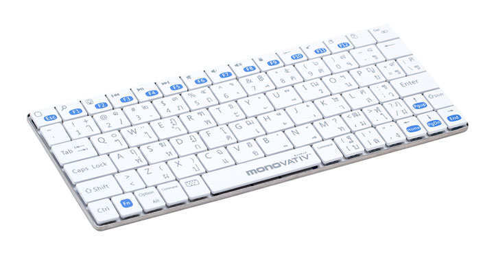 คีย์บอร์ด บูลทูธ ขนาดเล็กกระทัดรัด พกพาสะดวก