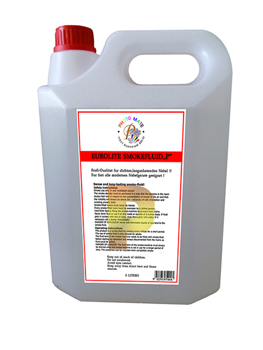 น้ำยาทำควัน (fog liquid) 5 ลิตร ราคา 500 บาท