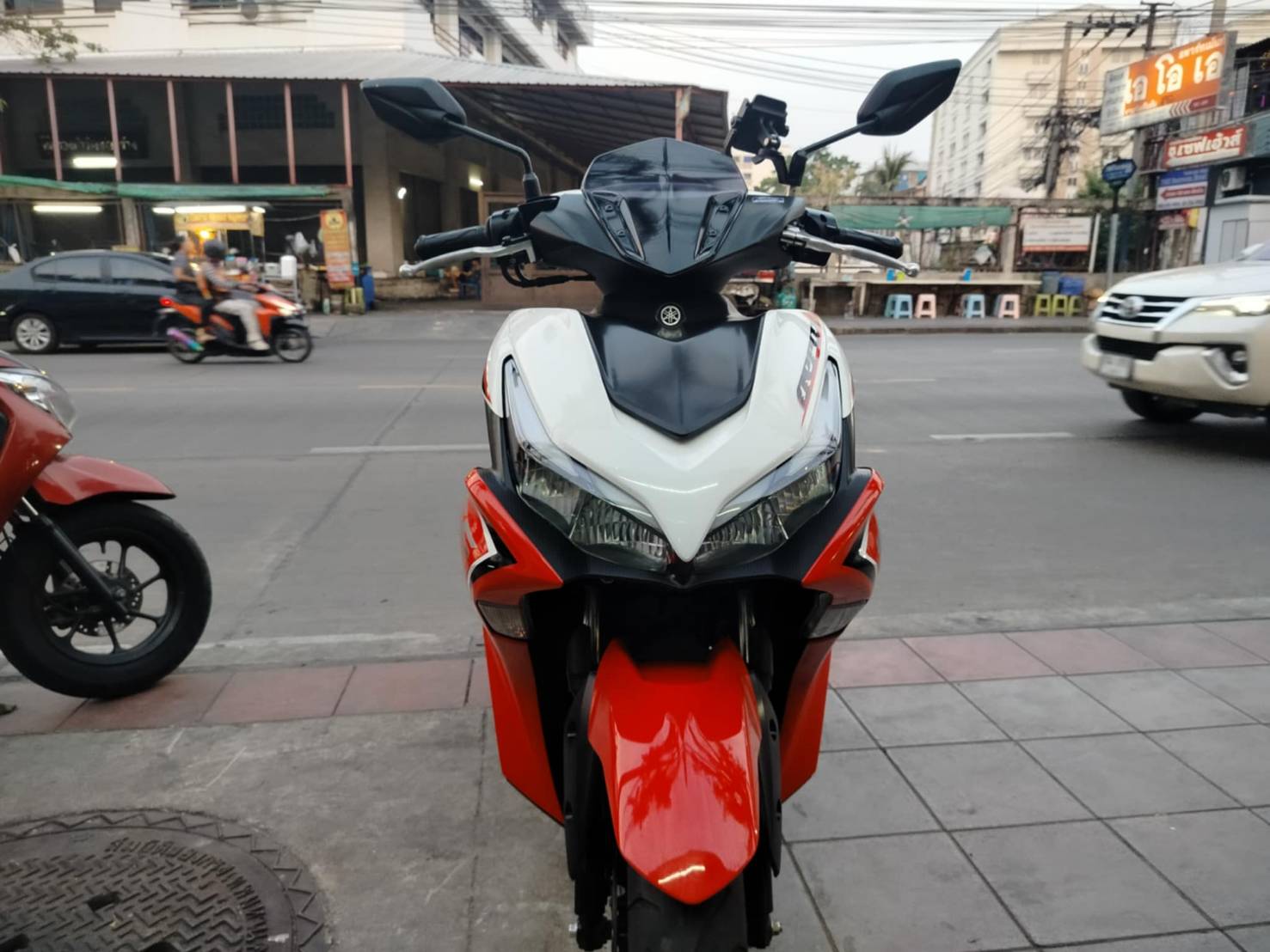 (ปิดการขายครับ) yamaha aerox wine connect รถ 7 เดือน จดกรกฎาคม 67