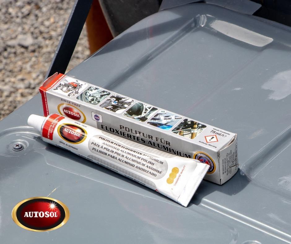 ครีมขัดเคลือบเงาอโนไดซ์อลูมิเนียม AUTOSOL ANODISED ALUMINIUM POLISH ขนาด 75 ml.