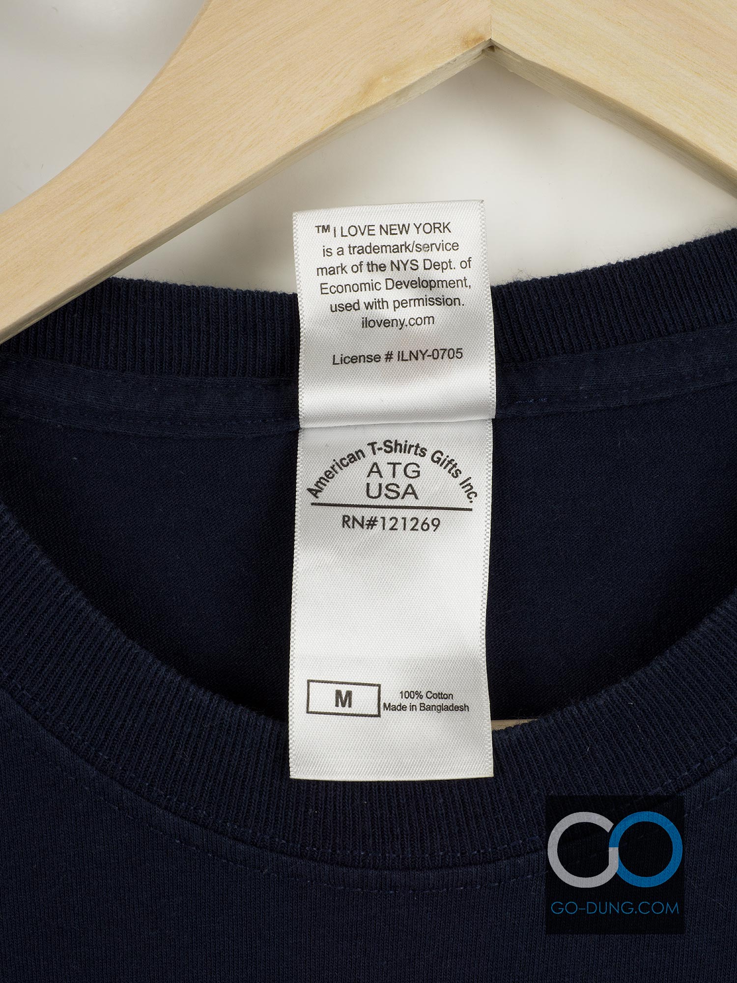 เสื้อยืดมือสอง I LOVE NEW YORK : OFFICIAL LICENSED PRODUCT แท้ๆ ผ้า 100 คอตตอน
