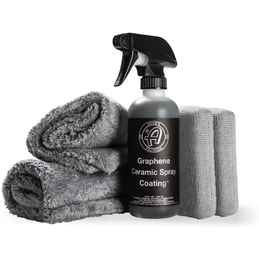 Adam's Graphene Ceramic Spray Coating(12oz/355ml) ผลิตภัณท์อดัมส์กราฟีนสเปรย์เคลือบสูตรมาตราฐาน