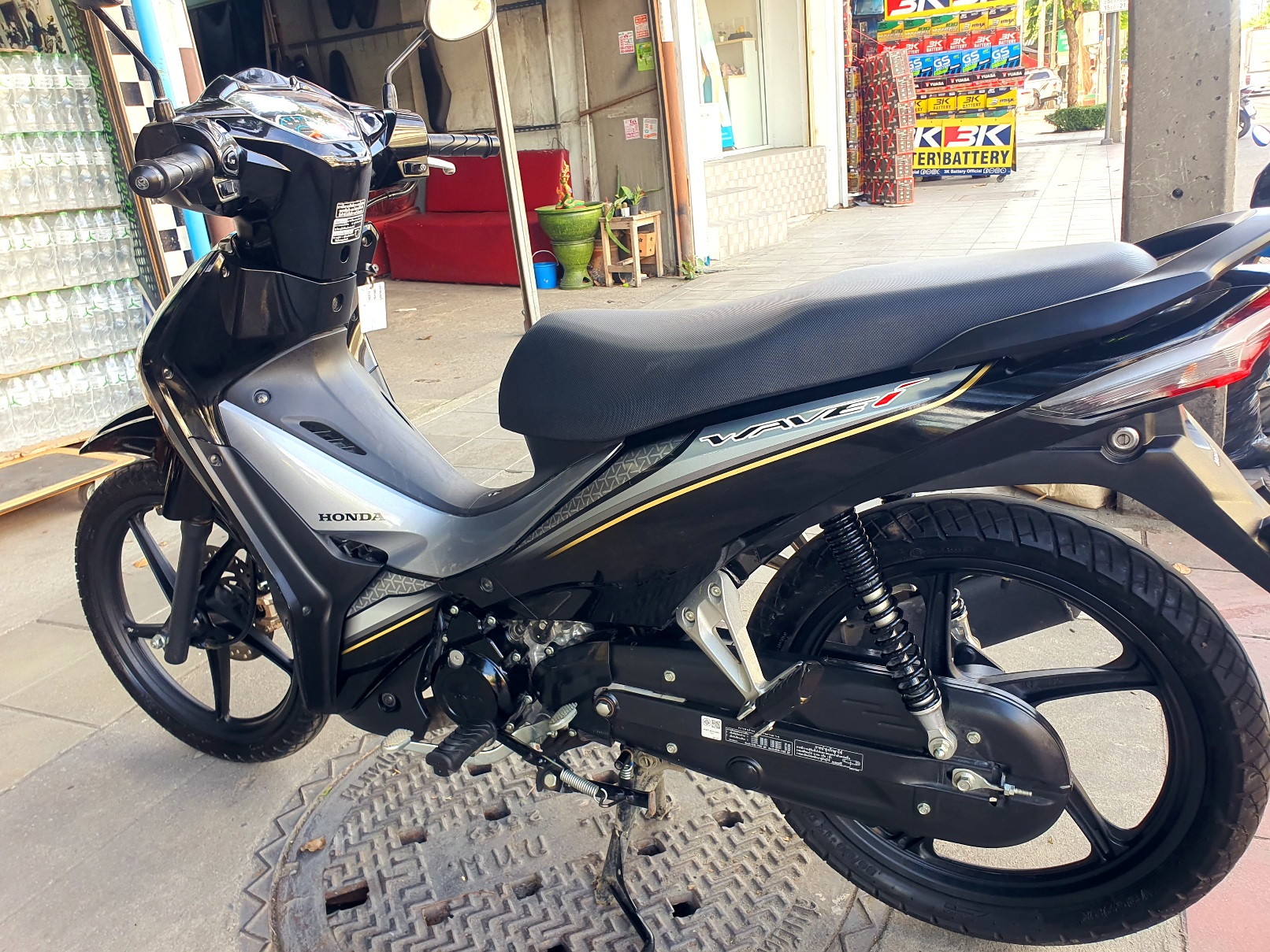 (ปิดการขาย) wave 110i สีดำ ปี66 (สต้าทมือ) ตัวท็อปล้อแม็กซ์ สภาพเดิมๆใหม่ๆ