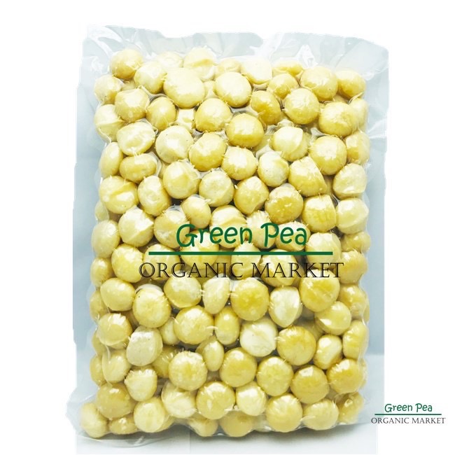 แมคคาเดเมียเกรด A(เต็มเมล็ด) ปลอดสารนน. 500g... แพ็คสูญญากาศ