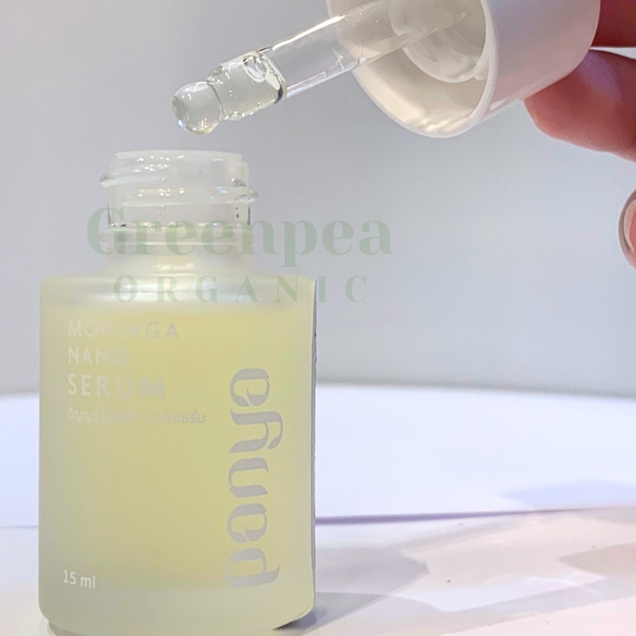 Panya Moringa Nano Serum ปัญญา นาโน เซรั่ม มะรุม 15 ml. เซรั่มมะรุม เนื้อบางเบา ซึมซาบไว ชุ่มชื้น