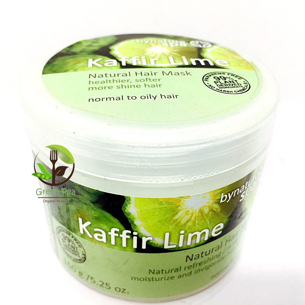 By nature ทรีทเมนท์ มะกรูด สูตรเข้มข้น / Kafirr Lime Natural Hair mask by nature
