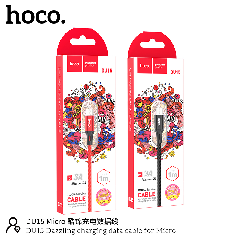HOCO DU15 Micro 1M *ระบุสี