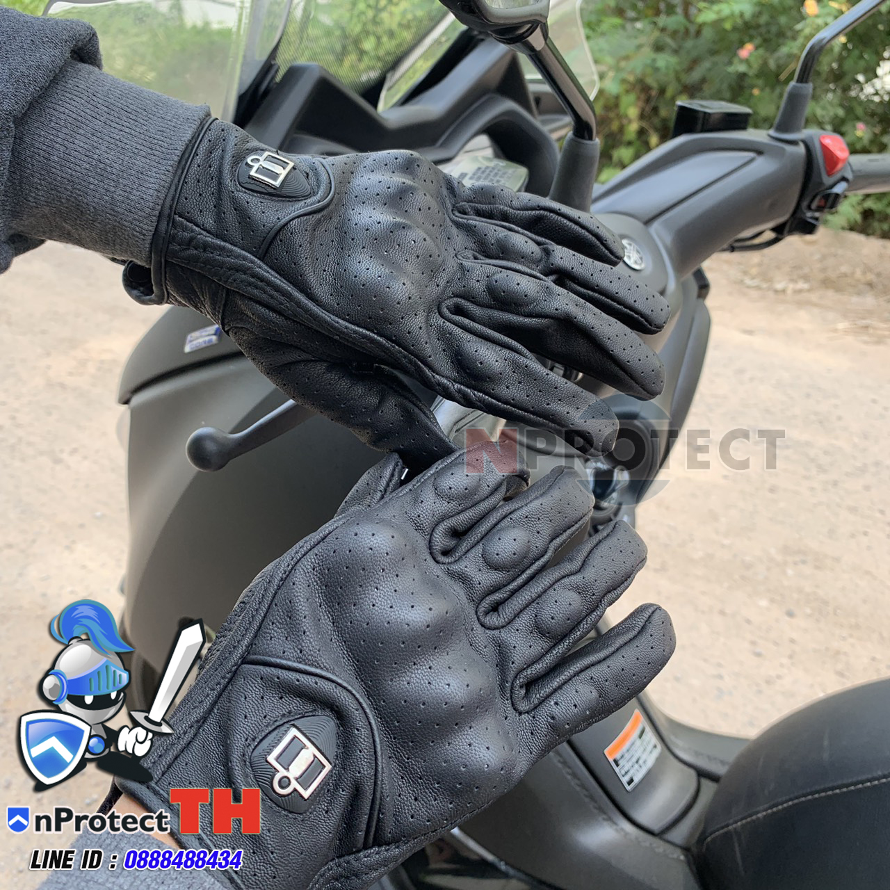ถุงมือ i-con Pursuit Glove stealth