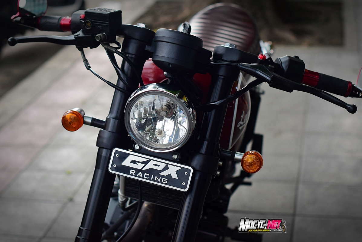 (( ขายแล้วครับ )) legend 200 สีแดง แต่งสวยตามรูป