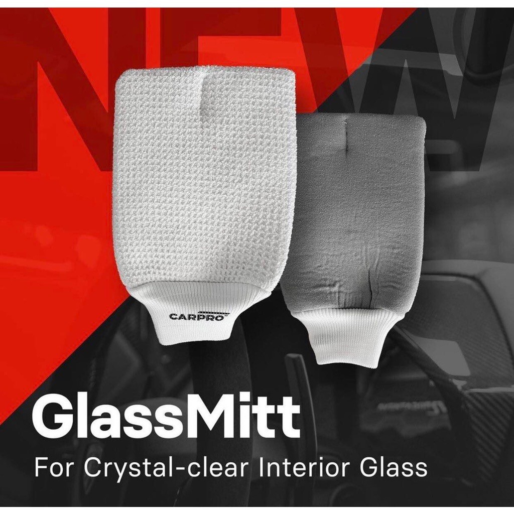 CARPRO GlassMitt ถุงมือสำหรับเช็ดกระจกโดยเฉพาะ