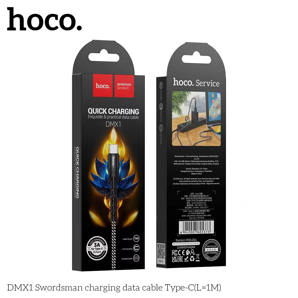 HOCO DMX1 3A Type-C 1M