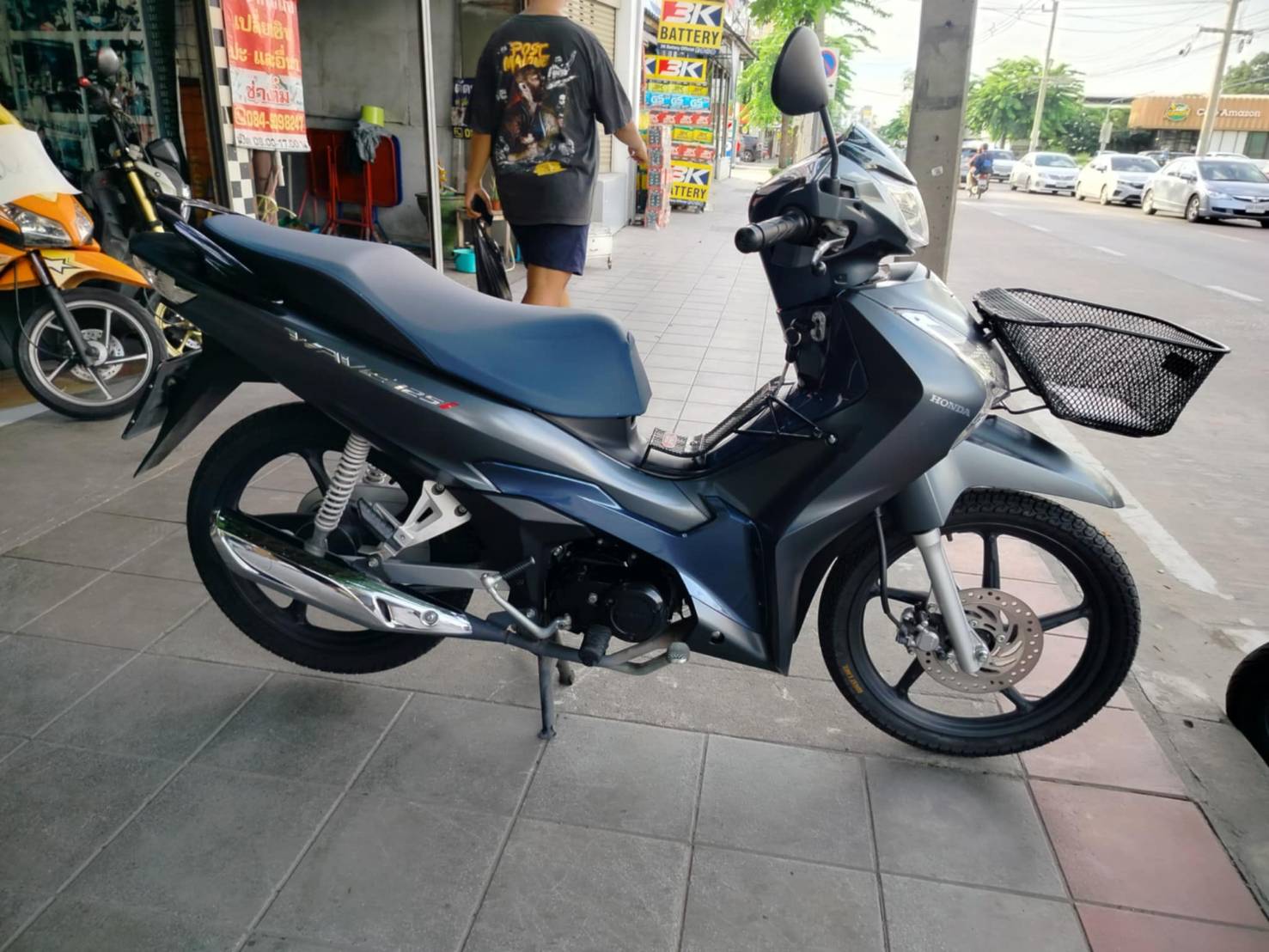 (ปิดการขาย)wave125 led สีเทา ตัวท็อปล้อแม็กปี 2023 โอนให้ฟรี