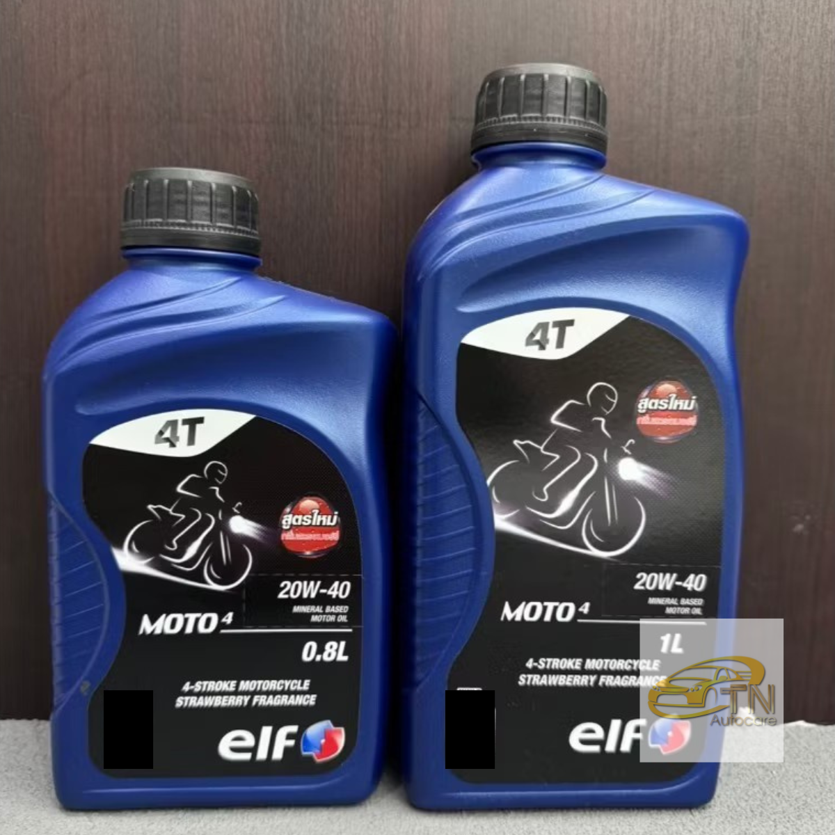 elf น้ำมันเครื่องเอลฟ์ MOTO4 20W-40 1000 ML.