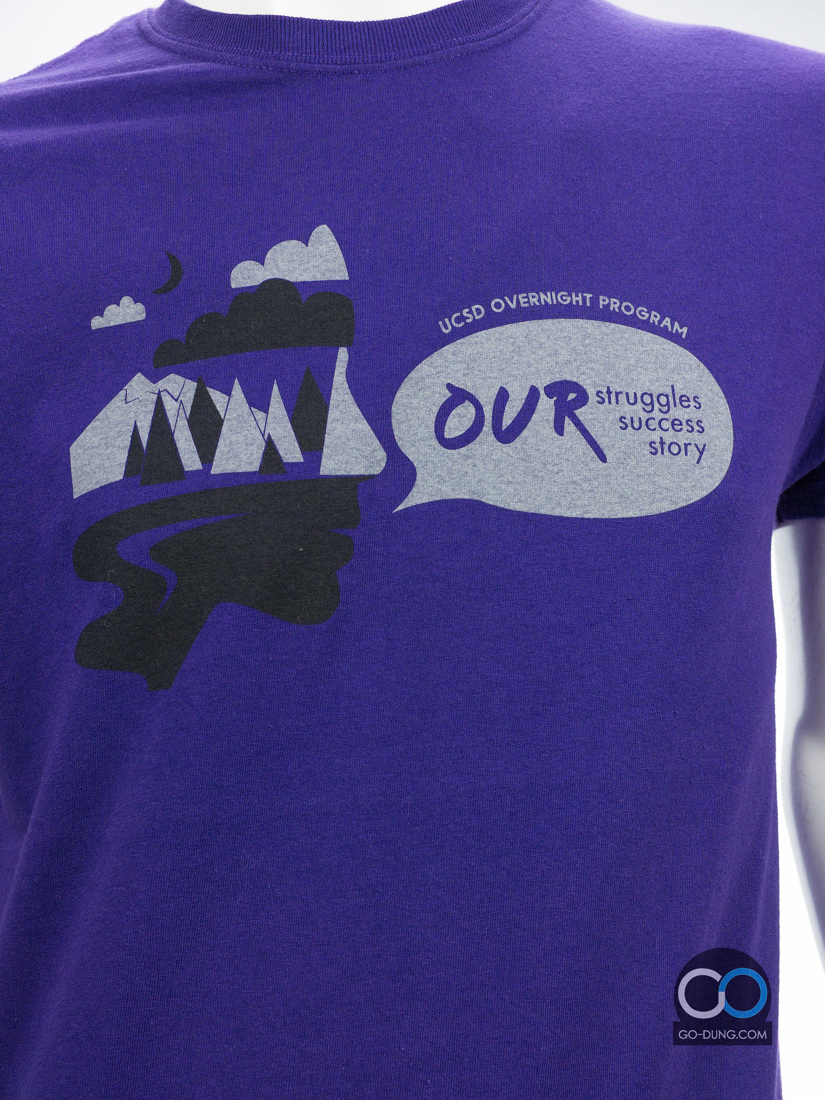 เสื้อยืดมือสอง GILDAN : OUR STRUGGLES SUCCESS STORY ผ้า 100 คอตตอน