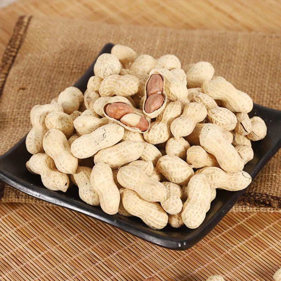 Greenpea Peanuts Roasted with Orange peel ขนาด 200-600 กรัม ถั่วลิสง อบเปลือกส้ม ปลูกแบบอินทรีย์ ใช้วิธีการอบ กลิ่นหอม Organic กรีนพี