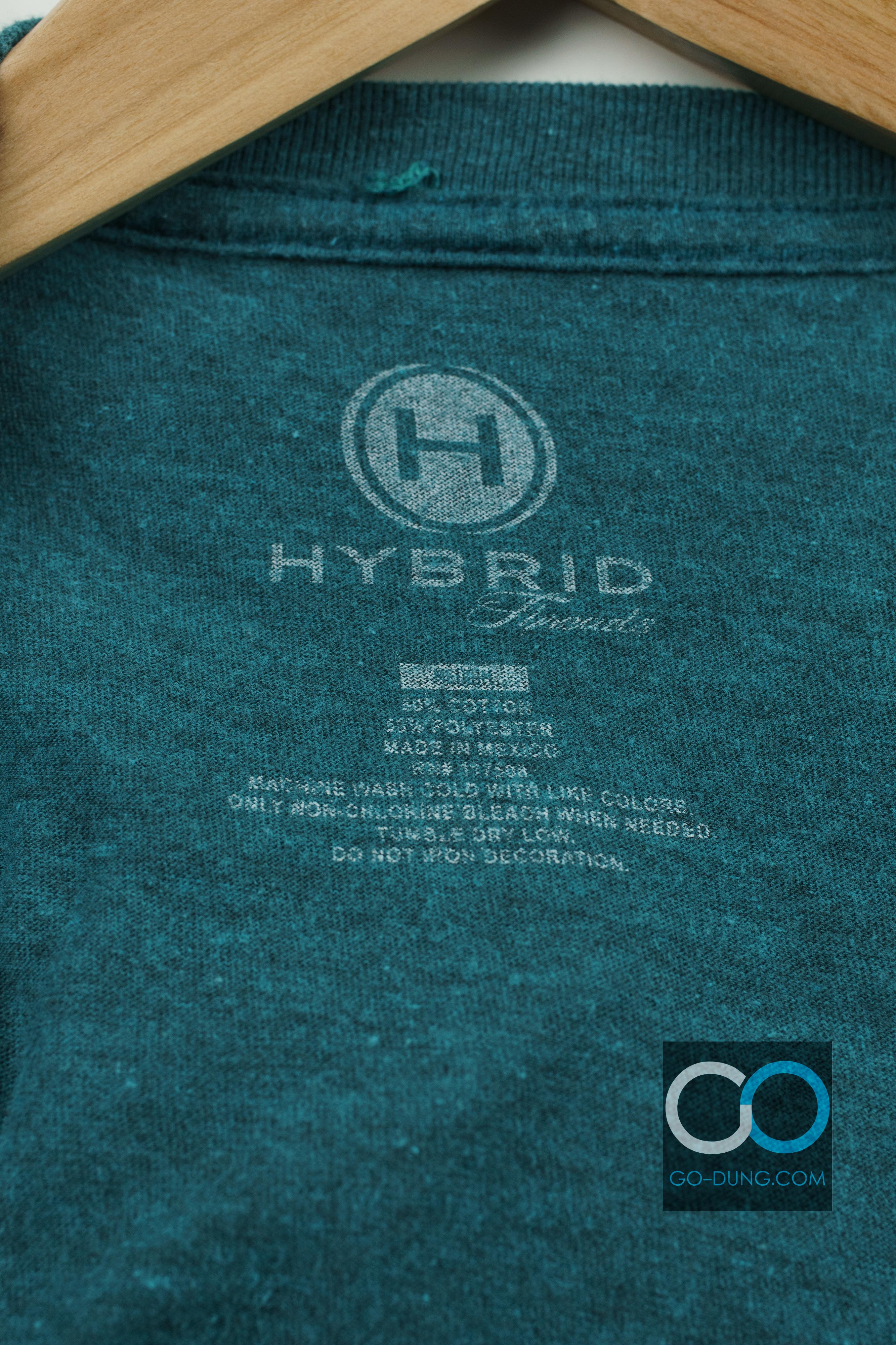 เสื้อยืดมือสอง ผ้าบาง HYBRID : SARCASTIC COMMENT LOADING ผ้า 50/50