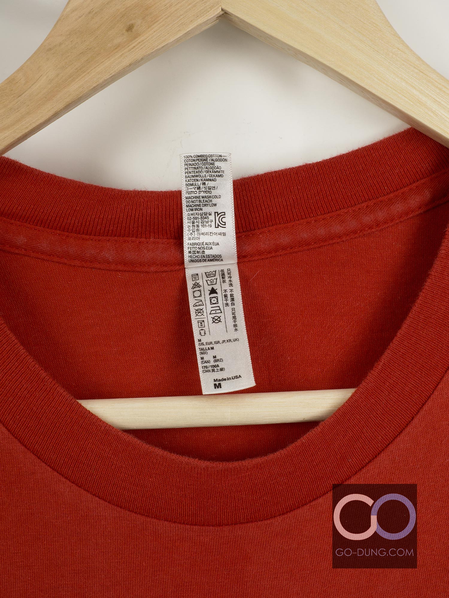 เสื้อยืดมือสอง AMERICAN APPAREL Made in USA ผ้า 100 คอตตอน