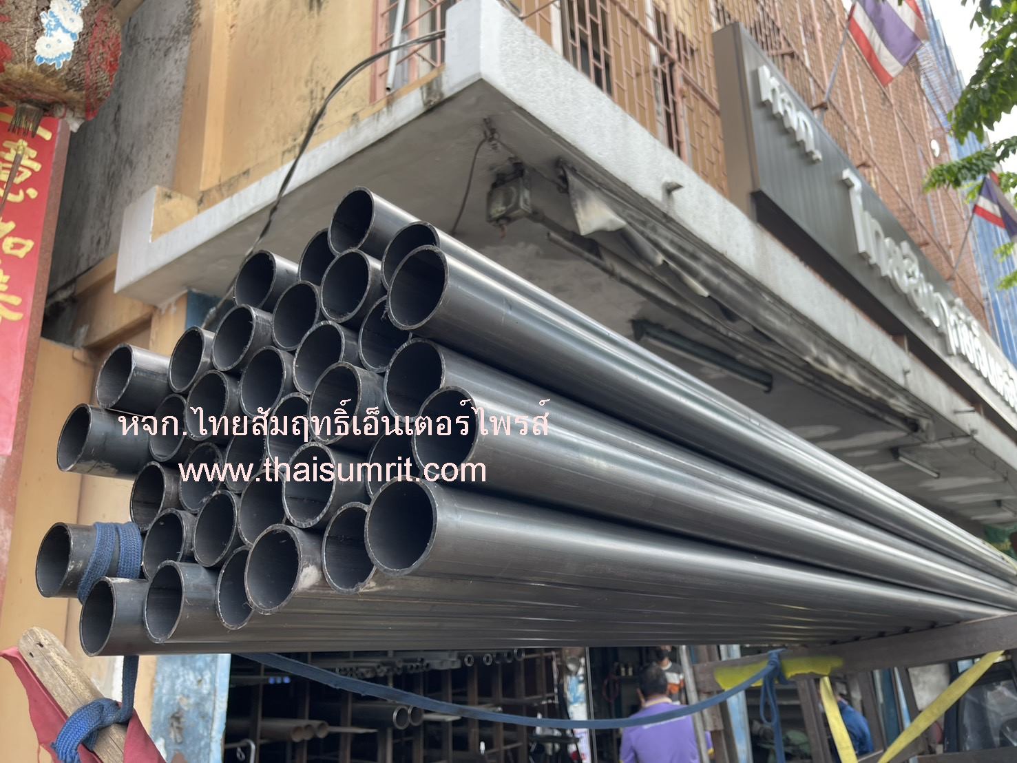 ท่อดับเพลิง ท่อเหล็ก ท่อเอพีไอ ท่อสตีมดำ ท่อเหล็กมีตะเข็บ ท่อเหล็กงานดับเพลิง SCH10 ASTM A795