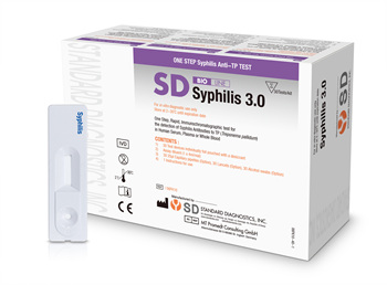ชุดตรวจ Abbott Bioline Syphilis Rapid Test