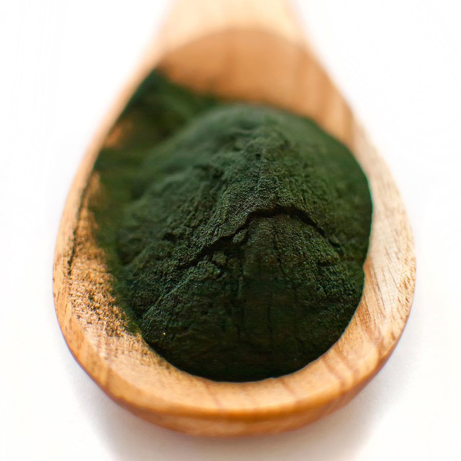 Greenpea Spirulina Powder ผงสาหร่ายสไปรูลิน่า 100 กรัม สาหร่ายสไปรูลิน่า ไม่มีน้ำตาล แป้ง