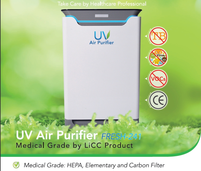 เครื่องฟอกอากาศ UV Air Purifier รุ่น Fresh-241