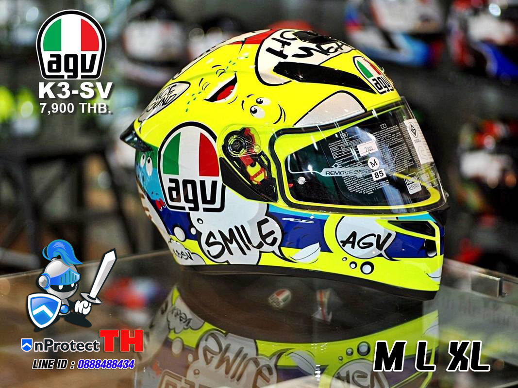 หมวกกันน็อค AGV K-3 SV GRAPHIC 2018