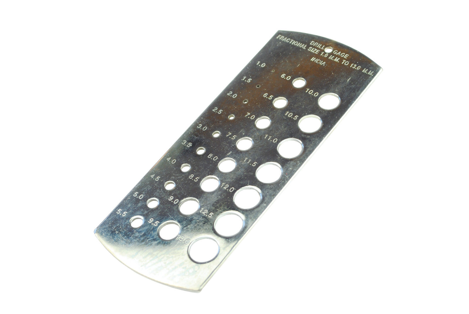 Set of 4 Steel twist drill & machine tap gauges