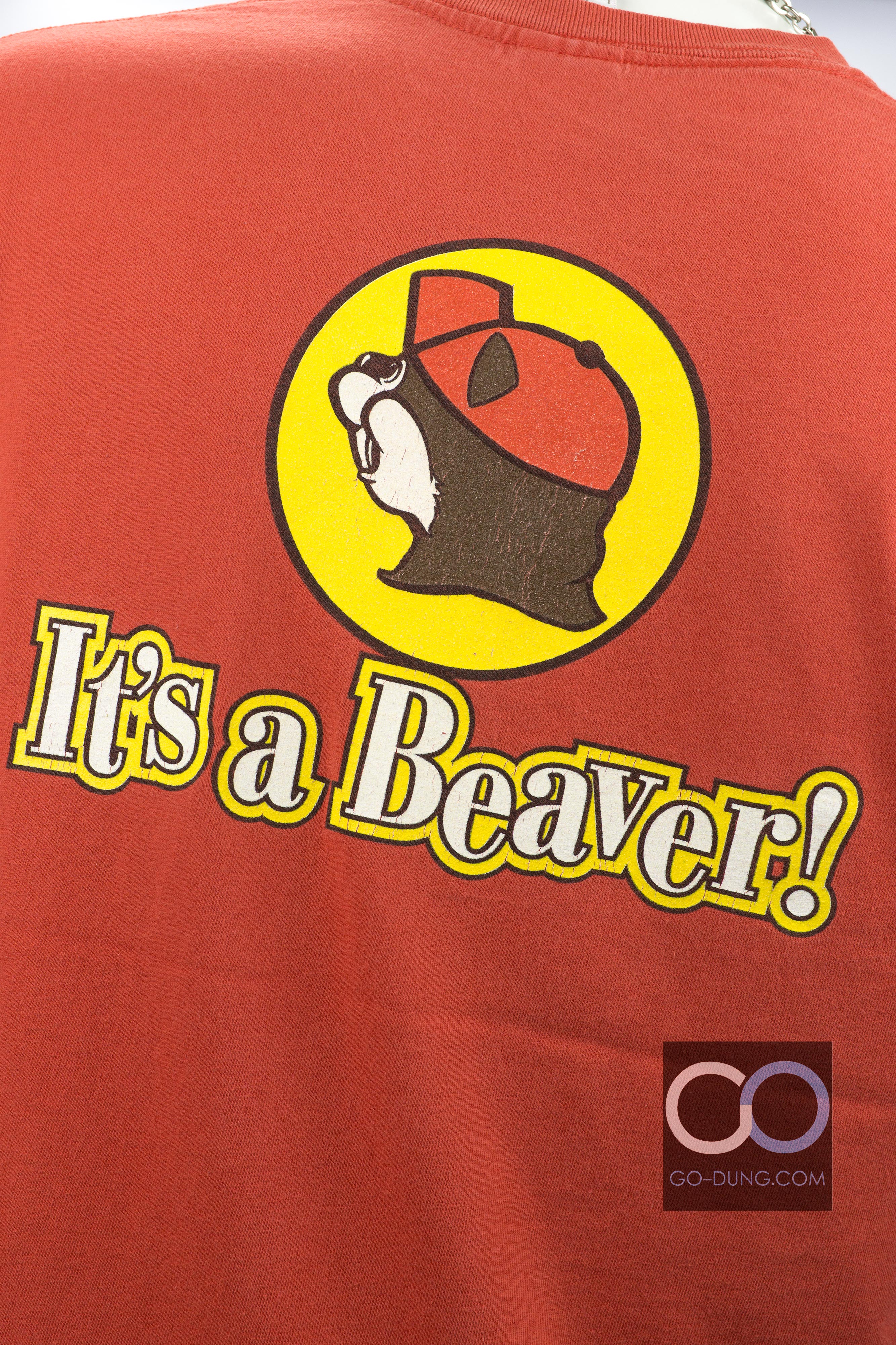 เสื้อ USA แท้ GILDAN : IT'S A BEAVER ผ้า 100 คอตตอน