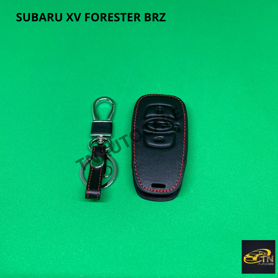 ซองกุญแจหนังสำหรับ ใส่กุญแจรีโมทรถยนต์ SUBARU XV FORESTER BRZ
