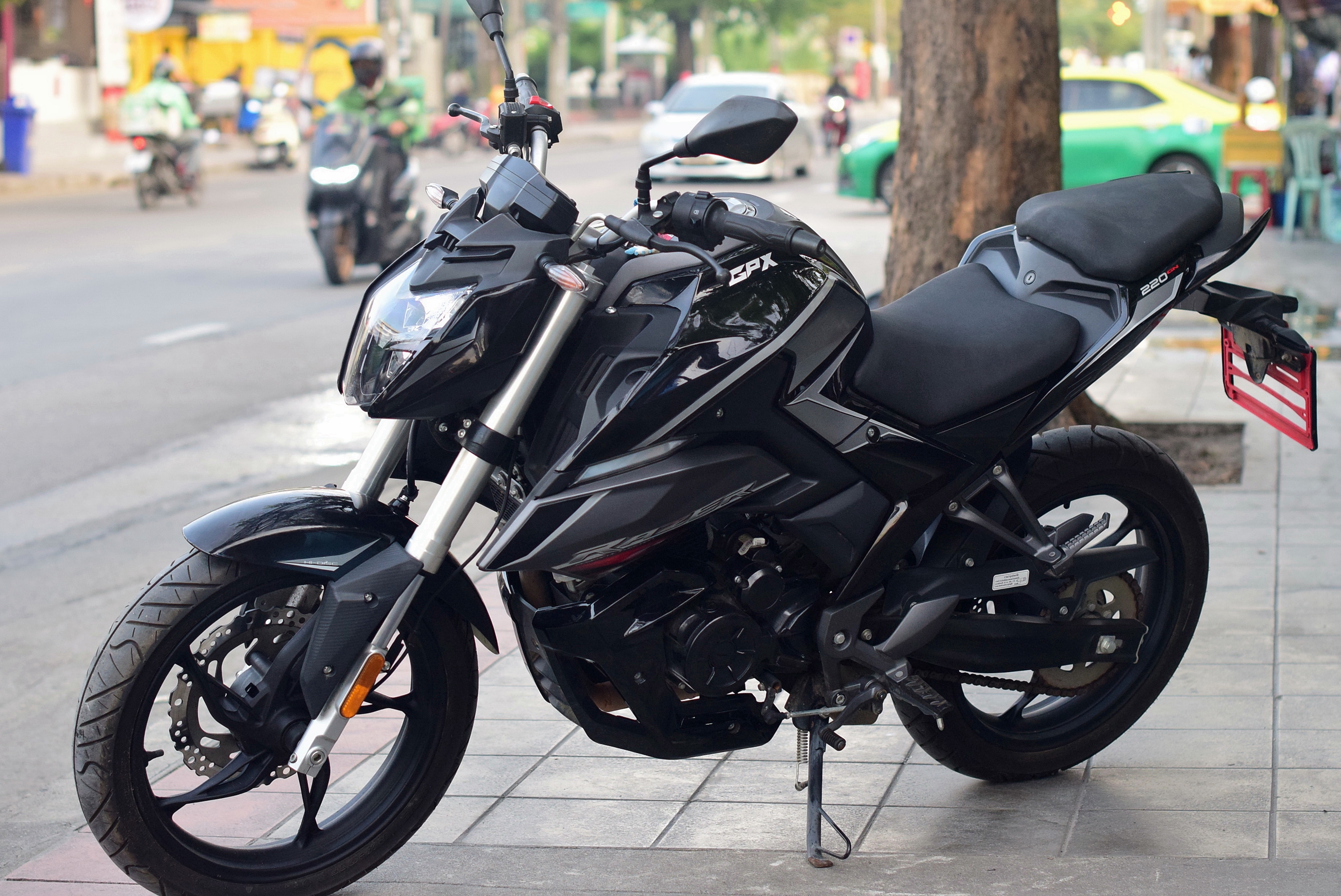 (ปิดการขาย)gpx razer 220gn ปี2022 ตัวใหม่ล่าสุด ระบบหัวฉีดไฟหน้า LED