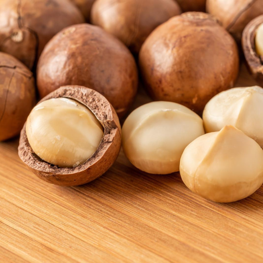 Greenpea Permium Roasted Macadamia แมคคาเดเมีย อบ เกรดAAA+ 100 กรัม เคี้ยวเพลิน อินทรีย์ กรีนพี