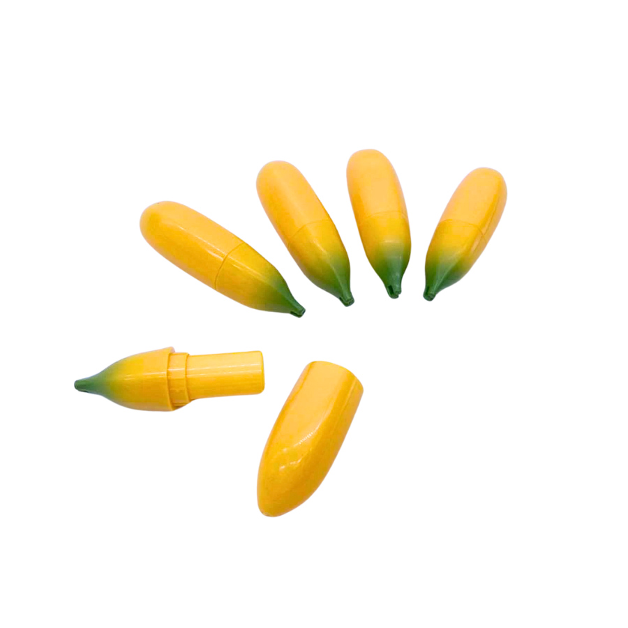 The Apuds ลิปบาล์ม เปลือกกล้วย Banana Lips Balm organic กลิ่นหอม บำรุงผิวปาก ชุ่มชื้น พกพาสะดวก