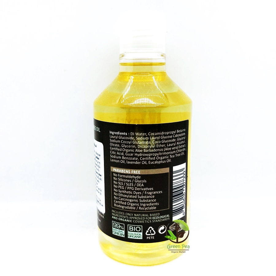 สบู่เหลวออร์แกนิคทีทรีออยล์ 290 มล.