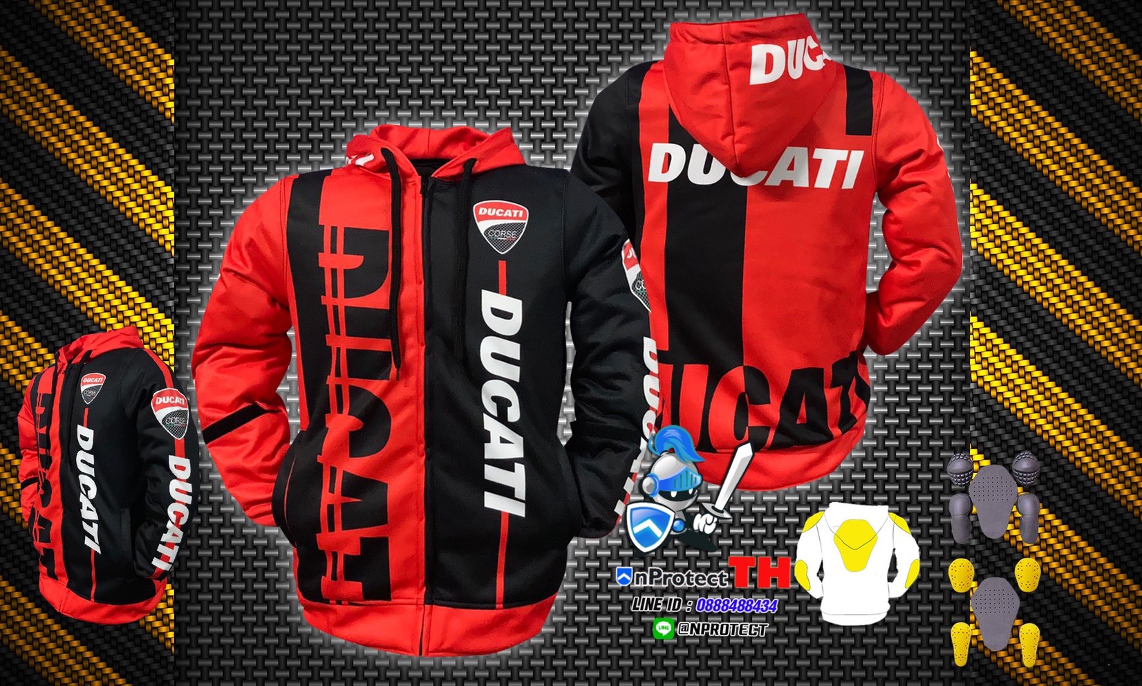 เสื้อการ์ดดูคาติ DUCATI