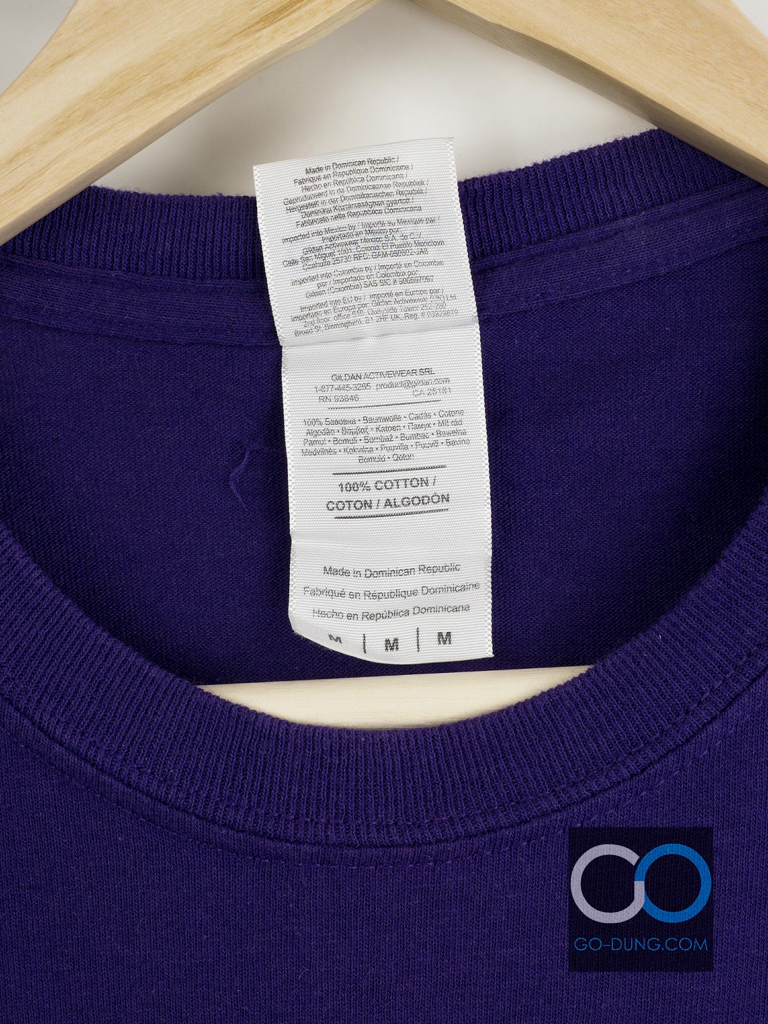 เสื้อยืดมือสอง GILDAN : Keeping it REAL ผ้า 100 คอตตอน ลายหน้า-หลัง
