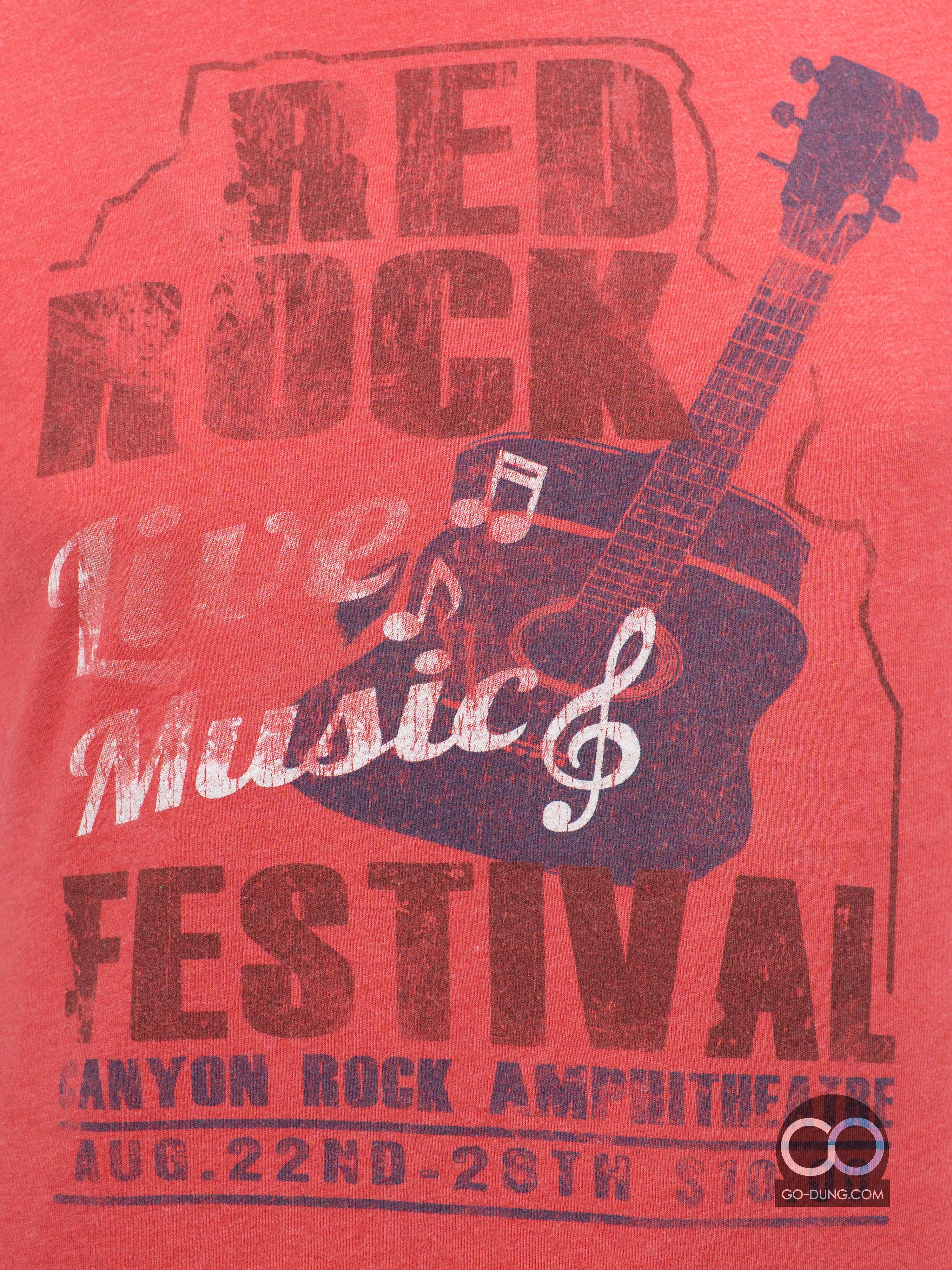 เสื้อยืดมือสอง SONOMA : RED ROCK LIVE MUSIC FESTIVAL ผ้าบาง ผ้าผสม 60/40