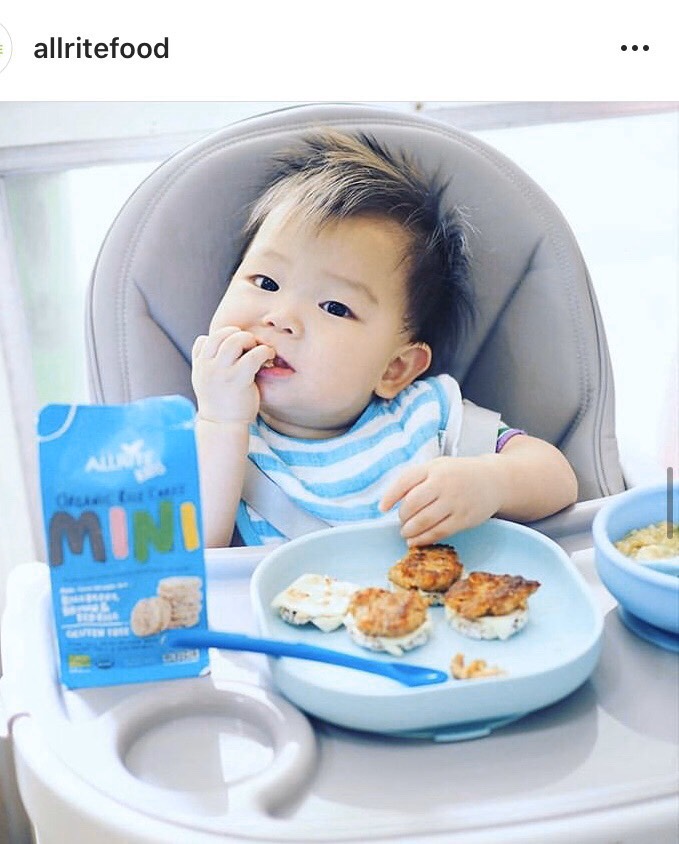 Allrite Kids Organic rice cakes Mini 30g. Gluten free