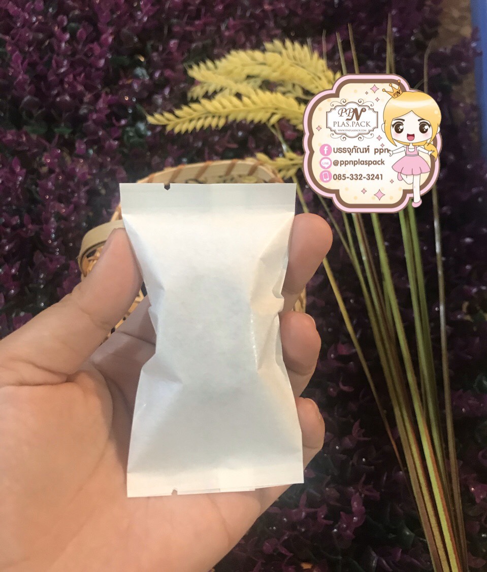 ซองกระดาษขาว ใส่สบู่ 30 g. ขนาด 5.5 X 10 cm.
