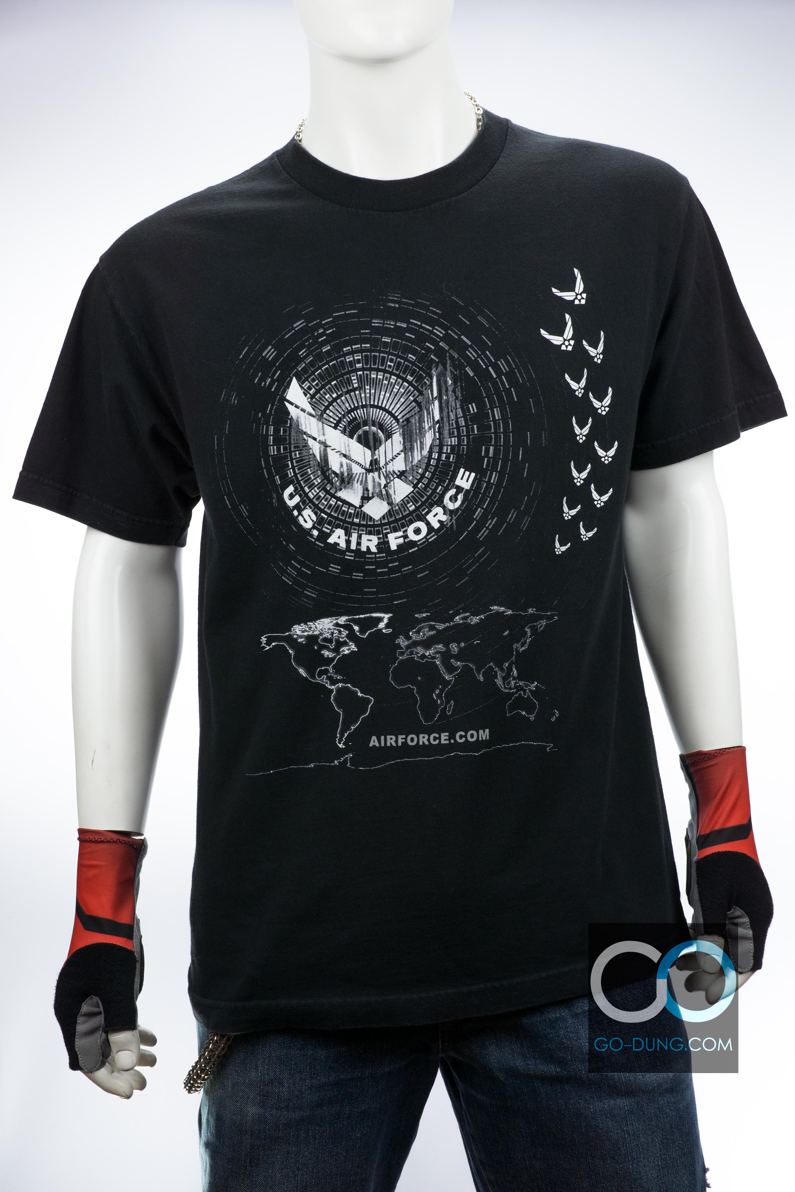 เสื้อยืด USA มือสอง ALSTYLE : U.S. AIR FORCE ผ้า 100 คอตตอน