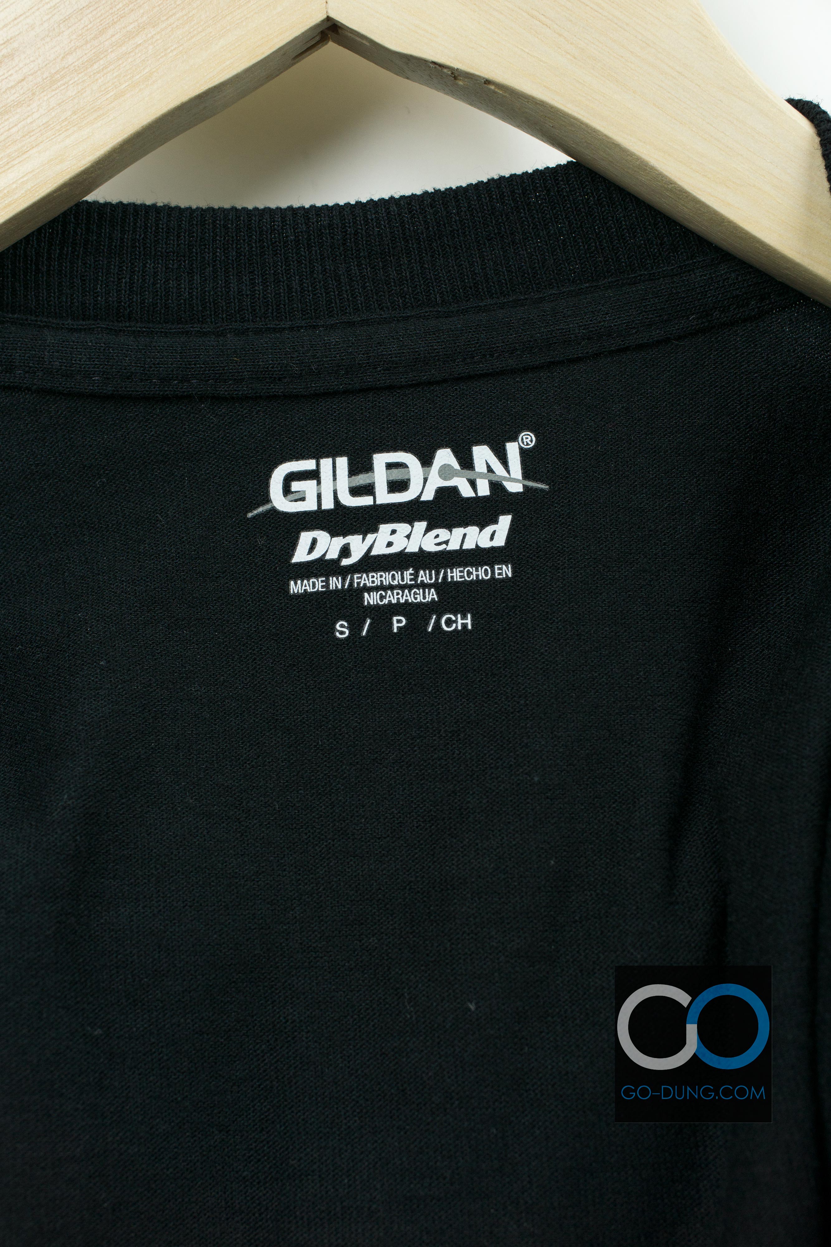 เสื้อยืดผ้าบาง มือสอง GILDAN : SUMMIT MEDIA LADS ผ้า 50/50