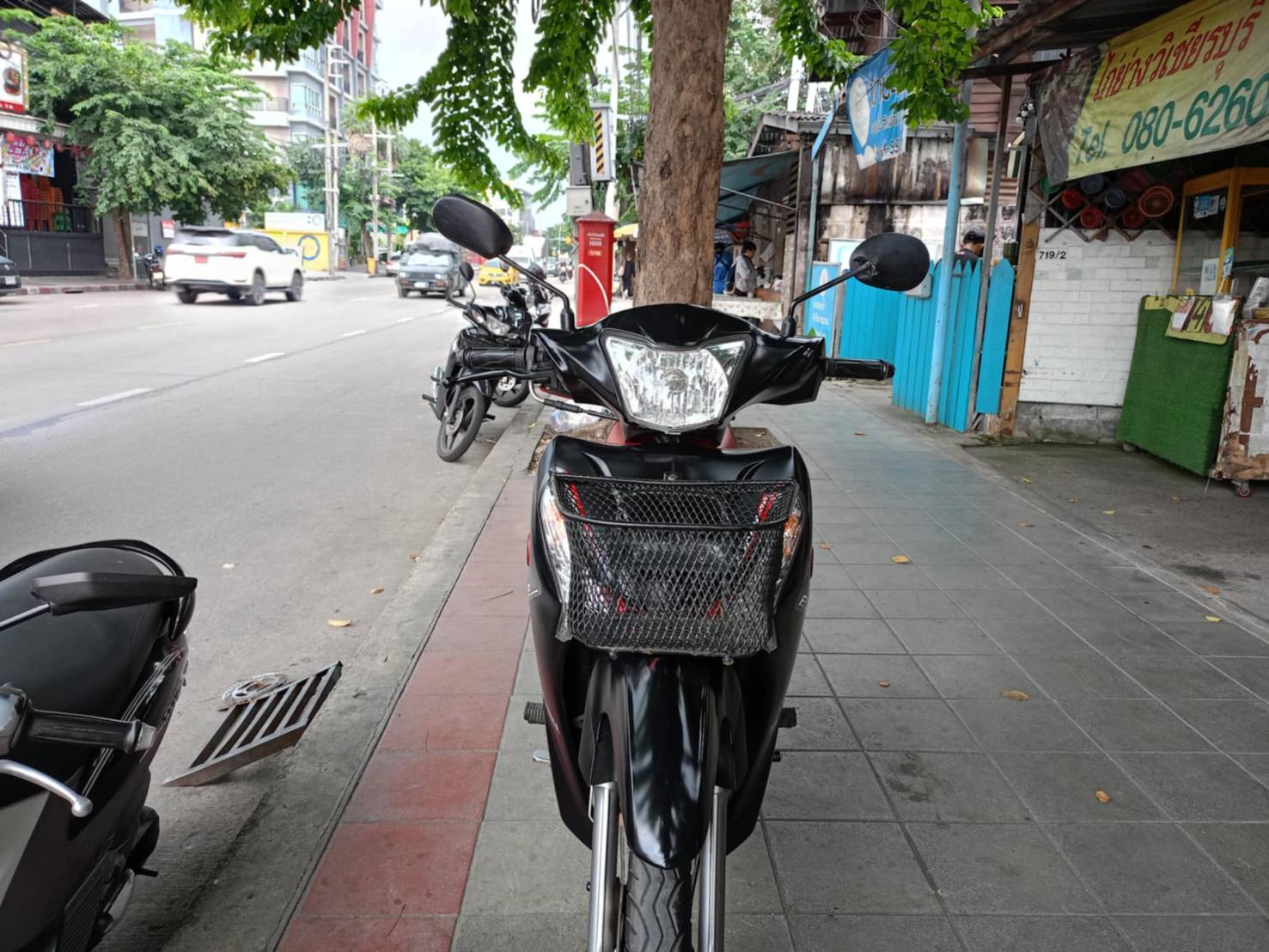 (ปิดการขาย) Yamaha finn สีดำ ล้อแม็กซ์ สต้าทมือ โปรโมชั่น