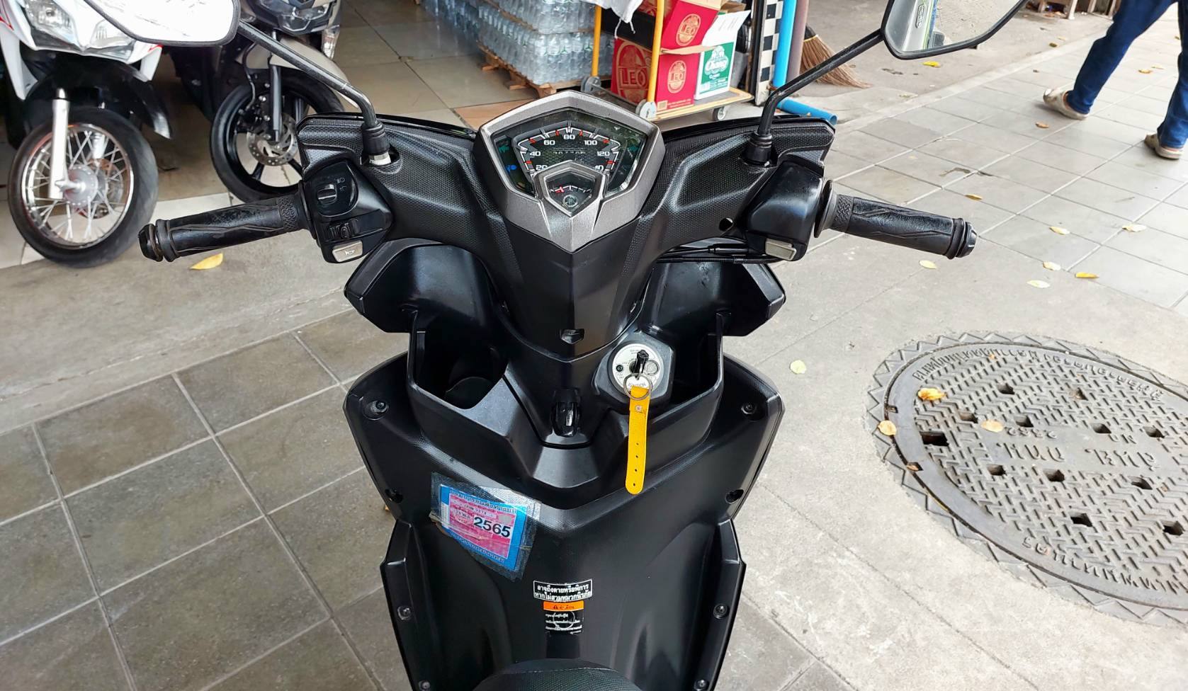 (มัดจำแล้วครับ) yamaha GT สีดำเทา ทะเบียนปี 2560 รถบ้านเอกสารชุดโอนครบ