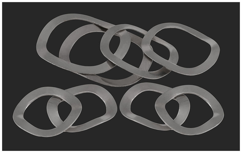 OPP แหวนสปริงรองตลับลูกปืนวัสดุสแตนเลส 304 ขนาด D6-D51 (wave washer stainless 304)