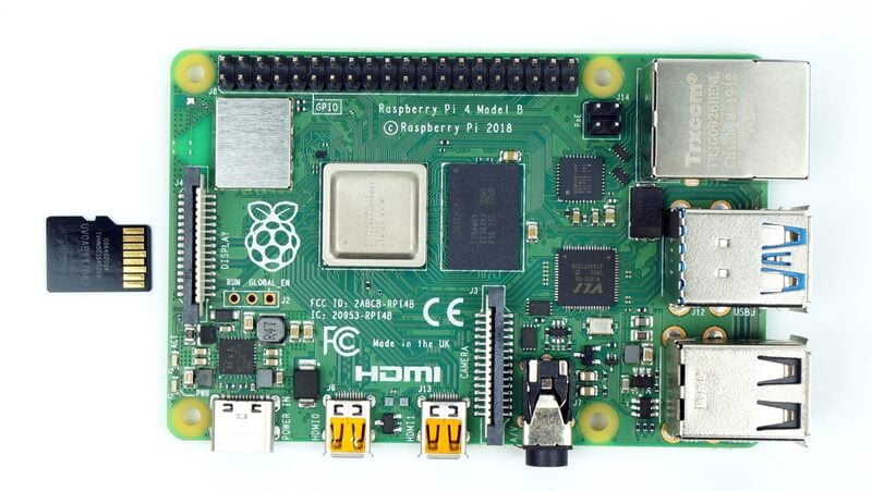 Raspberry Pi MicroSD Card Class A2 ติดตั้ง Pi OS แล้ว